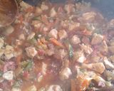 Foto del paso 5 de la receta: Pollo al wok con verduritas y spaghetti