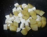A picture of step 2 of Samak rice pulao (barnyard millet).
