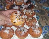 صورة لخطوة 3 من وصفة تحضير ميني بسبوسة 😋😋😋