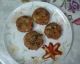 A picture of step 4 of Poha cutlets.