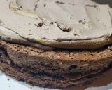 Foto del paso 1 de la receta: Torta de chocolate sin gluten temática peñarol