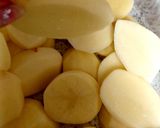 A picture of step 1 of My Chicken + Potatoes in A Creamy Mustard Sauce. 🥰 #Maimmeal.