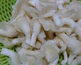 Hình bước làm 1 của món Nấm bào ngư kho tiêu chay