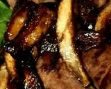A picture of step 4 of My Sautèed Beef in wholegrain mustard & Caralmerized Onions😀.