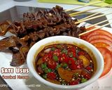 Foto langkah ke 8 dari resep SATE USUS (SAMBAL KECAP).