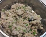 Foto langkah ke 3 dari resep Kembang tahu gulung isi talas.