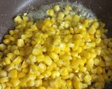 A picture of step 2 of Cheese butter masala sweet corn.