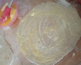 Teljes kiőrlésű töltött croissant recept fázis 2 fotója