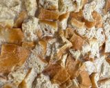 A picture of step 4 of Donut Bread Pudding.