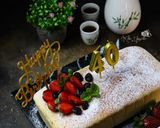 Foto langkah ke 6 dari resep Japanese Cheese Cake Gluten Gree.