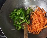 मिक्स वेज क्रीमी स्पेगेटी (Mixed veg creamy spaghetti) रेसिपी चरण 3 फोटो