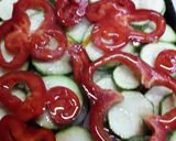 Foto del paso 3 de la receta: Colchón de vegetales 🥒🍆🌶🥔