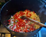 Foto del paso 2 de la receta: Arroz Mediterráneo (de tierra y mar)