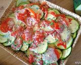Une image de l'étape 4 de Gratin de courgettes aux œufs au Cook Expert.