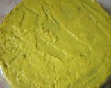 A picture of step 2 of Khandvi.