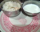 A picture of step 1 of Vrat wala instant sabudana and samak rice dosa.