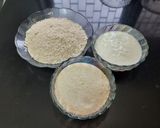 A picture of step 2 of Oats Semolina Idli.