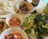 Hình bước làm 6 của món Bún thịt chả nướng