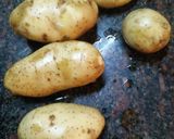 Foto del paso 1 de la receta: Papas al horno con cebollas y morrón