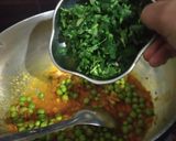 A picture of step 4 of Keema Gobhi.