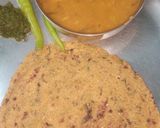 मक्का मेथी का पराठा (makka methi ks paratha recipe in Hindi) रेसिपी चरण 3 फोटो