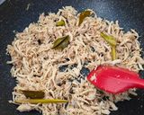 Foto langkah ke 7 dari resep Abon Ayam untuk Isian Lemper/ Sosis Solo.