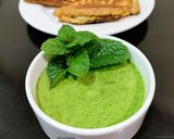 A picture of step 1 of Minty Mayo Dip.