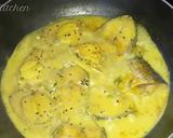 A picture of step 3 of Ilisher tel jhal recipe।.