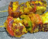 A picture of step 6 of Paneer Tikka.