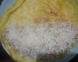 Foto langkah ke 3 dari resep Mie tek-tek selimut dadar, ayam suwir lada hitam.