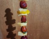 Foto del paso 3 de la receta: Brochette de frutas con melón, fiesta de sabores🤤