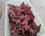 Foto langkah ke 3 dari resep Kerpik ubi ungu.