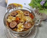 Hình bước làm 2 của món Trà bông cúc táo đỏ kỷ tử