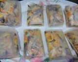 A picture of step 2 of Four-Color Vegetarian Spring Rolls.