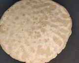 A picture of step 6 of Jowar roti.