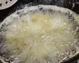 A picture of step 1 of Crispy masala chana katori.