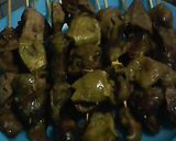 Foto langkah ke 4 dari resep Sate Goreng Ati Ampela.