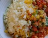 A picture of step 1 of Just added salad with chilli sauce.