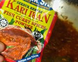 Gambar langkah 2 resipi Ayam Masak Asam Pedas Kari.