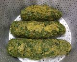 A picture of step 6 of Palak Kay Pattoray.