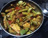 वांगे शेवग्याच्या शेंगाची भाजी (vange shevgyachya shengachi bhaji recipe in marathi) रेसिपी स्टेप 4 फोटो 
