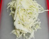 Foto del paso 2 de la receta: Burritos de repollo,espinaca, aguacate con mayonesa de zanahoria