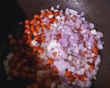 A picture of step 9 of Bisi Bele Bath.