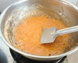 A picture of step 3 of Delicious unique healthy muskmelon dry fruit halwa.