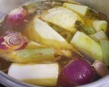 Foto del paso 3 de la receta: Cocido sin grasa con pollo a mi manera