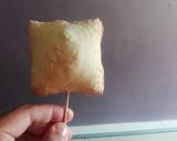 A picture of step 1 of Stick square patties.