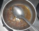 A picture of step 3 of Carmel chocolate fudge.