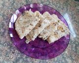 A picture of step 1 of Shahi fulka bundeli fulka meethi roti dry fruits roti.