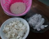 Foto langkah ke 2 dari resep Ketan + singkong kelapa.