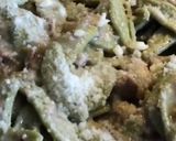 Une image de l'étape 3 de Timbale de foglie aux épinards avec cèpes lardons et parmesan.